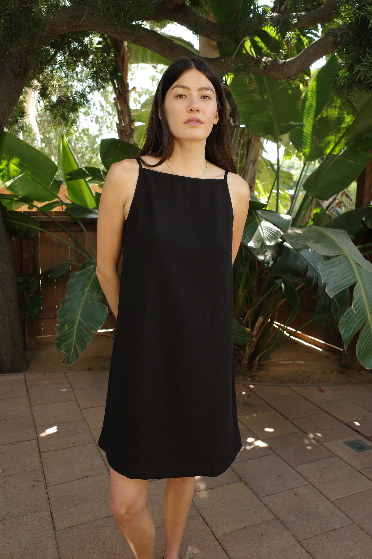 Luma Tank Dress - Black