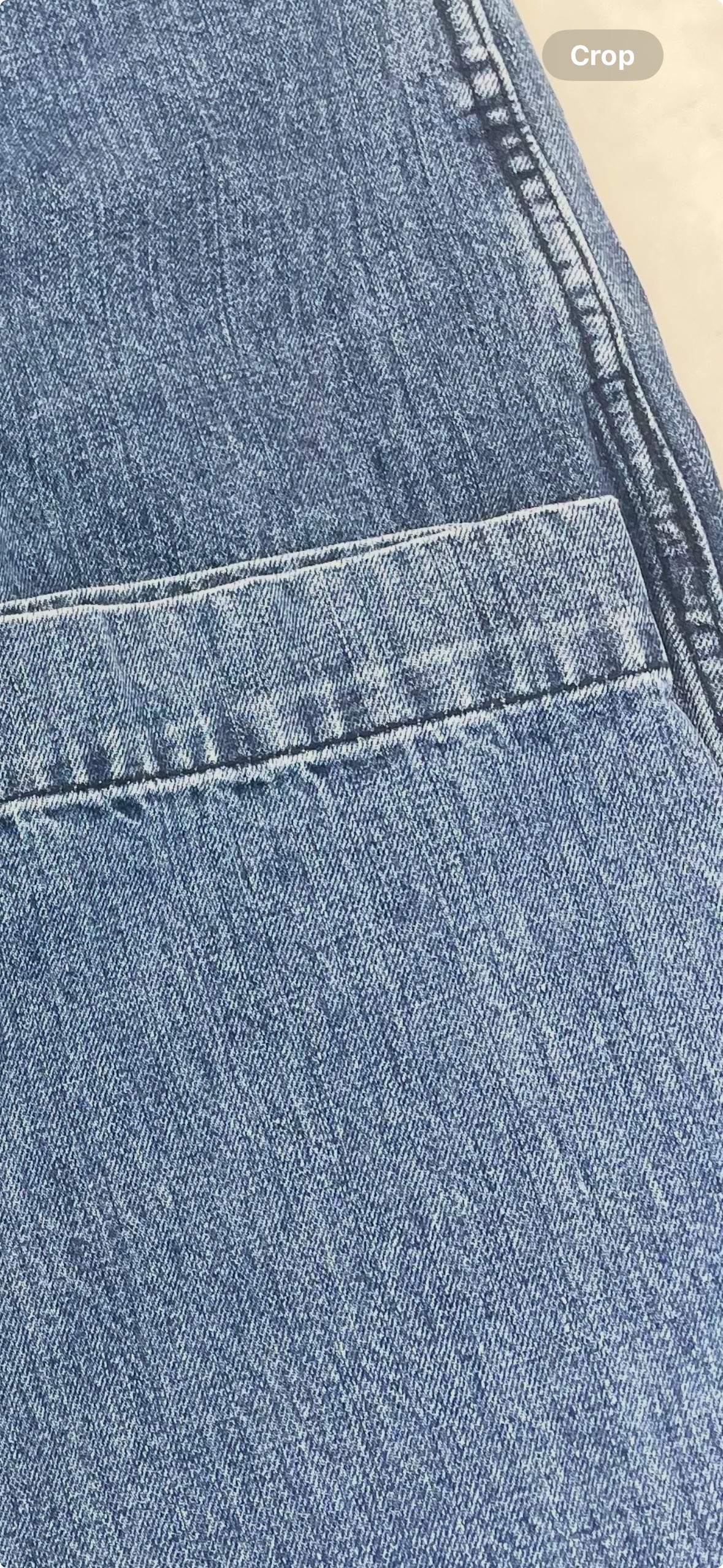 Isa Pant (Navy Thread) - Vintage Wash